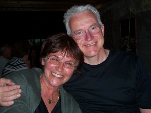 Irmtraud_Icke Irmtraud und ich am selben Abend.